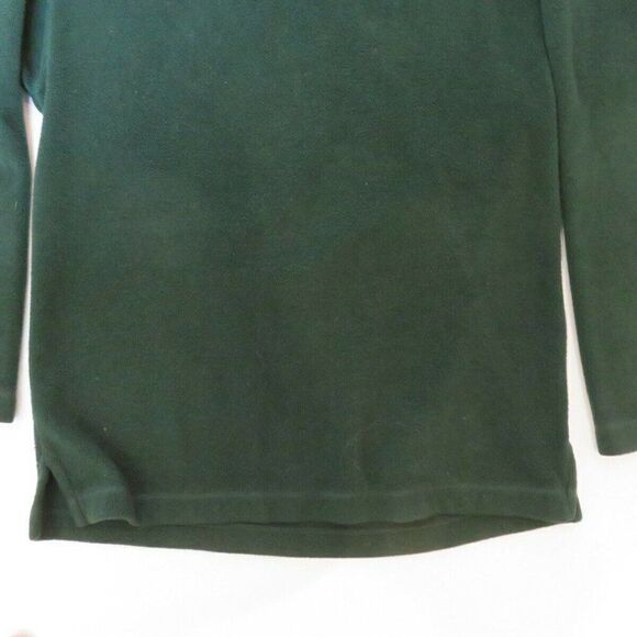 Nautica Sweater Adult Medium Green Pullover Button-Up NauTech Fleece Men's - Picture 7 of 10